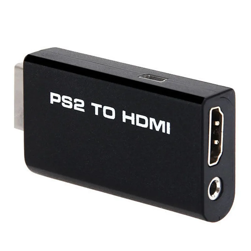 2017 New for PS2 To HDMI Audio Video Converter Adapter With 3.5mm Stere