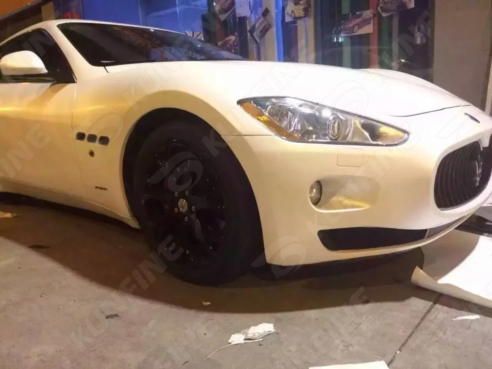 Cowry White Car Vinyl film 1