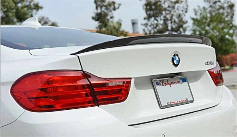 P Стиль спойлер из углеродного волокна для BMW F32 4 Series Coupe 420 428 430 435- заднее крыло спойлера Высокое качество аксессуары