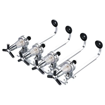 

2017 new 4 Bottle Stand Optic Dispenser Drinks Wine Spirits Steel Bar Butler Wall Mounted