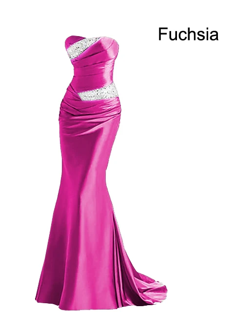 Зеленое платье русалки для мамы невесты фиолетовое длинное платье русалки для мамы невесты брючный костюм vestido para mae da noiva SD010 - Цвет: fuchsia