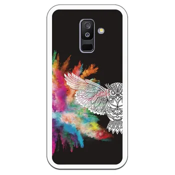 

Stand case costume drawing Owl WP006 for Samsung Galaxy A6 Plus 2018