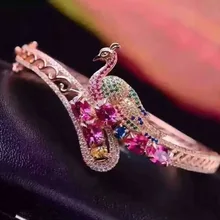 Натуральные розовые браслеты с топазом, браслет с натуральным драгоценным камнем, серебро 925 пробы, элегантные праздничные женские свадебные украшения