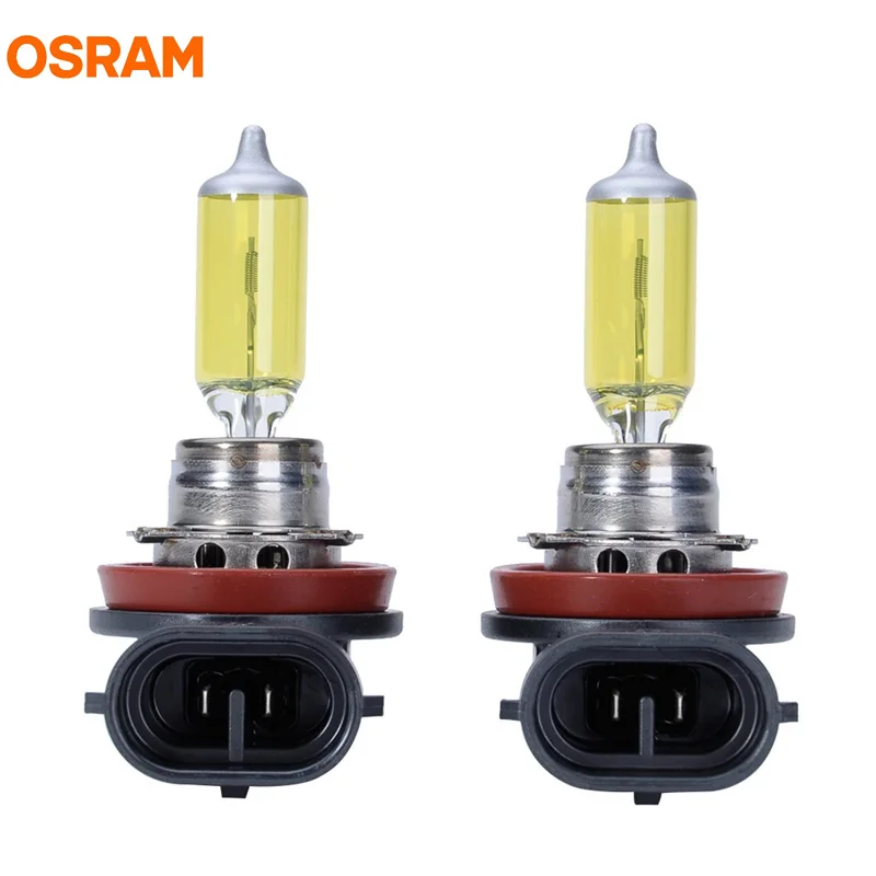 OSRAM H8 12 в 35 Вт 2600K 62212FBR PGJ19-1 противотуманная фара ксеноновая супер желтая противотуманная лампа автомобильный светильник 200% больше желтых ламп пара