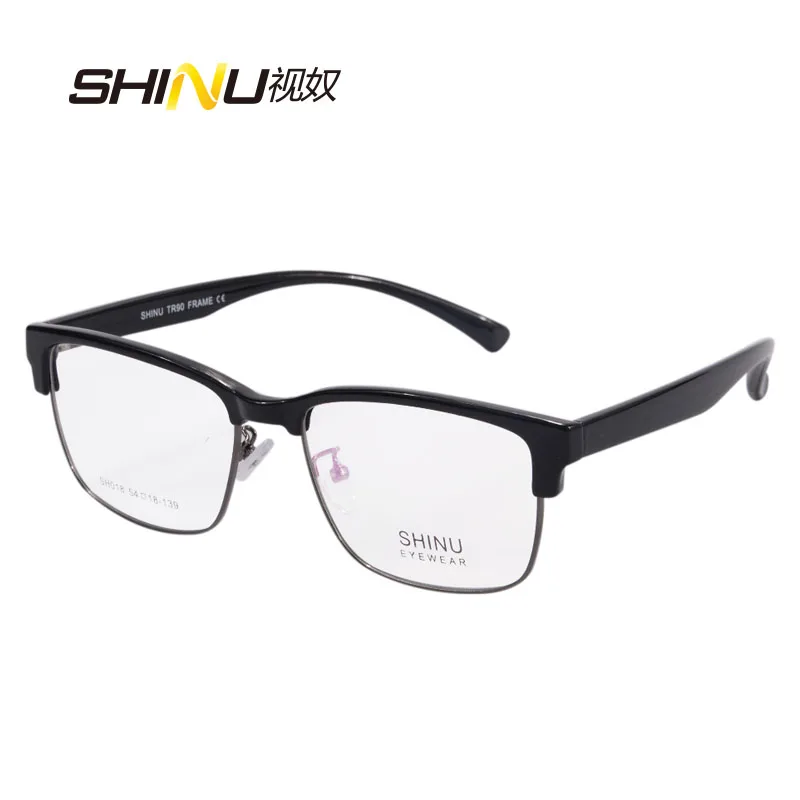 

Hot Sale Anti Blue Ray And Antifatigue Reading Glasses Excellent TR90/Metal Frame Presbyopic Eyeglasses Farsighted Eyewear SH018