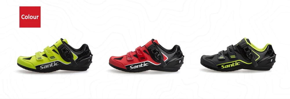 Santic, мужская спортивная обувь для велоспорта, обувь для верховой езды, без замка, нескользящая, MTB, дорожный велосипед, профессиональная обувь для верховой езды