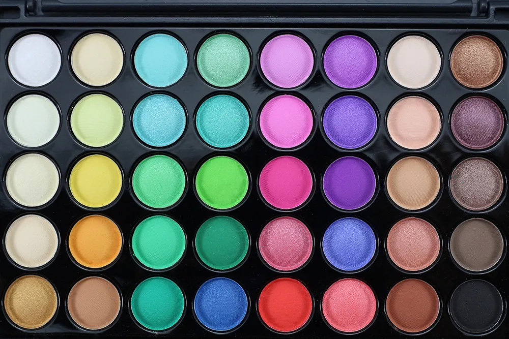 Cosmetic Matte Eyeshadow Cream Makeup Palette Shimmer Set 40 Color+ Brush Set 0510MZH Cosmetic Matte Eyeshadow Cream Makeup Palette Shimmer Set 40 Color+ Brush Set 0510MZH