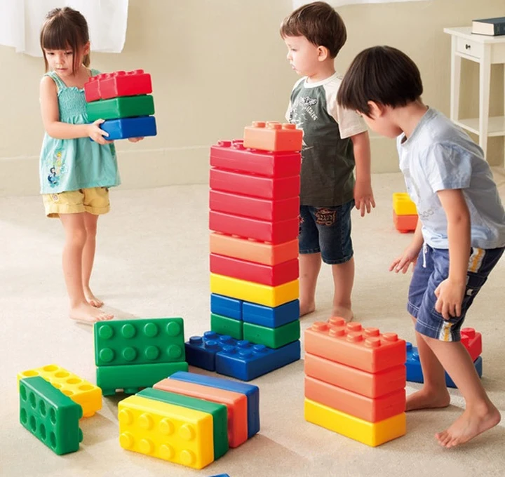 

45Pcs/Set Educational STEM Toys Jumbo Building Blocks Bricks Enlighten Toys for Children Toddler