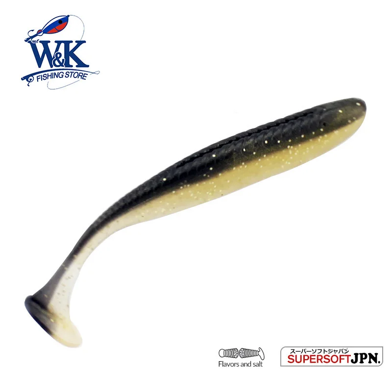 

Small soft fishing lure for bass fishing --9 cm 10 pcs one bag soft lure