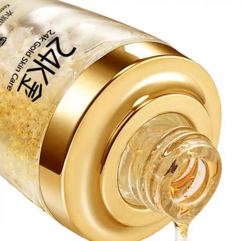 Новинка 2019 г. Женский антивозрастной крем для лица Bioaqua 24 k Gold отбеливающий
