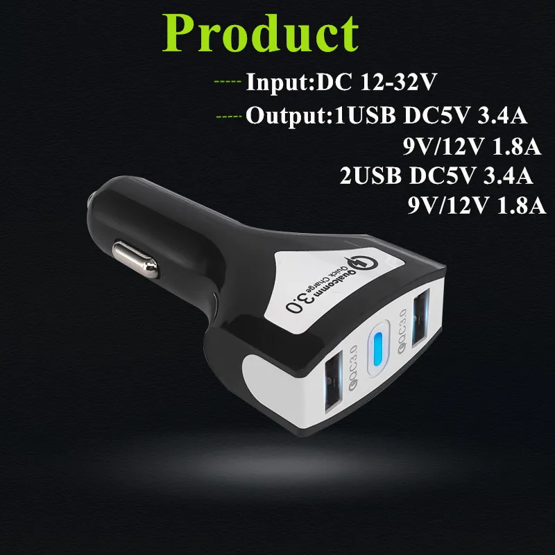 المزدوج USB تهمة سريع 3.0 USB سيارة شاحن هواتف xiaomi Mi9 هواوي P30 QC3.0 سريع شاحن سيارة شاحن الهاتف المحمول شاحن ل سيارة المزدوج USB تهمة سريع 3.0 USB سيارة شاحن هواتف xiaomi Mi9 هواوي P30 QC3.0 سريع شاحن سيارة شاحن الهاتف المحمول شاحن ل سيارة