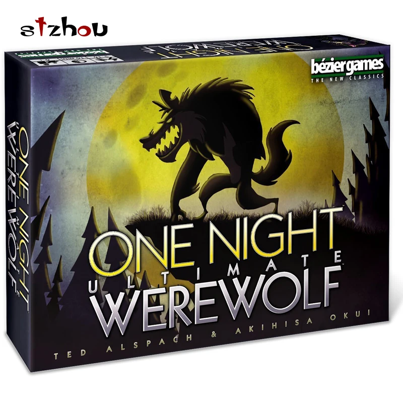 

One Night Ultimate Werewolf board games werewolves for home party English version Cards Game