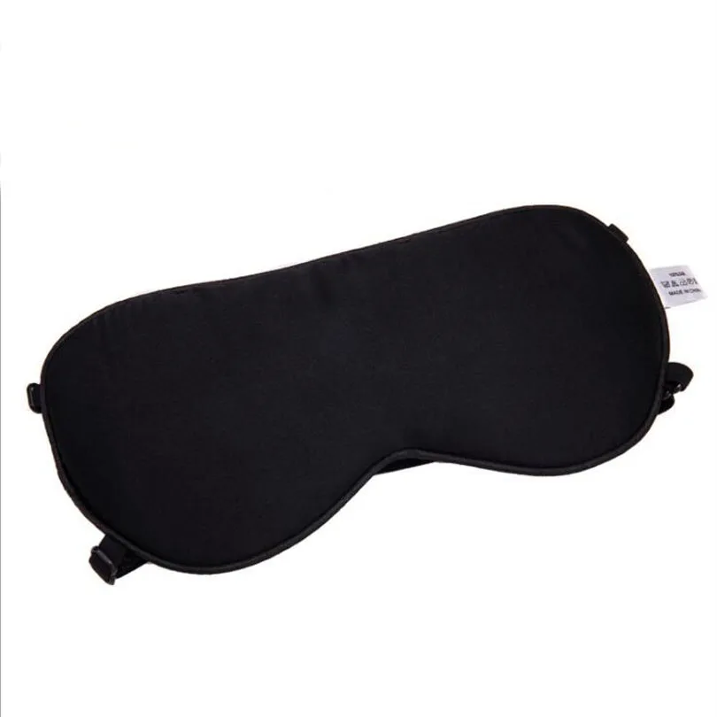 Upscale 100% Real Silk Portable Travel Sleep Eye Mask Rest Aid  Soft Cover Eye Patch Eyeshade Sleeping Mask Case MR096 2