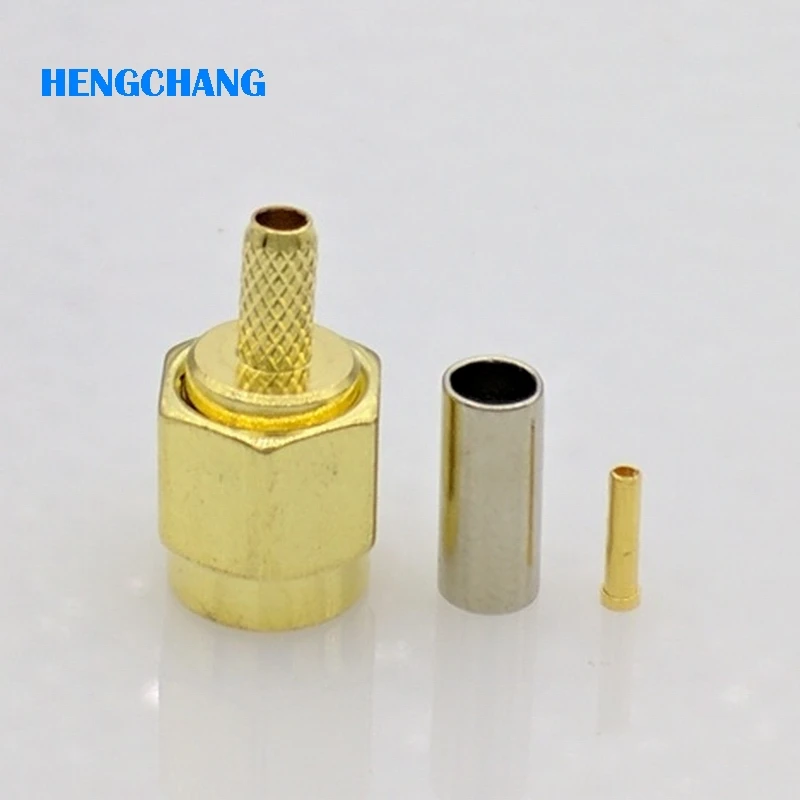 10 шт . RP-SMA гнездо RF SMA разъем для 50-1,5 для RG174 RG316 LMR100 ...
