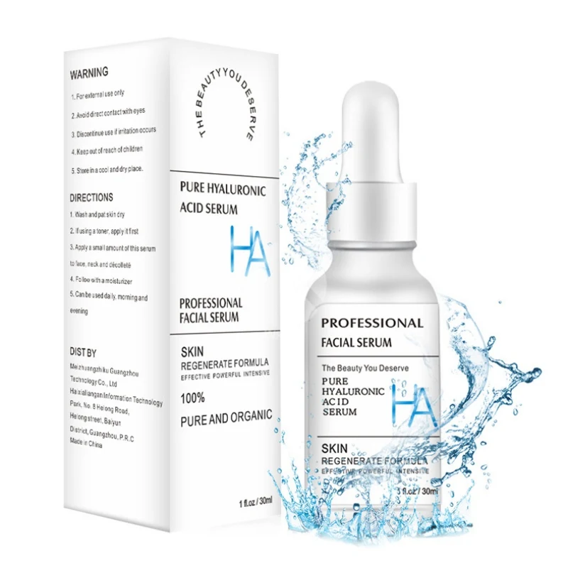 

Moisturizing Hyaluronic Acid Essence Hydrating Lighten Fine Lines Tighten Skin Anti-Drying Face Serum