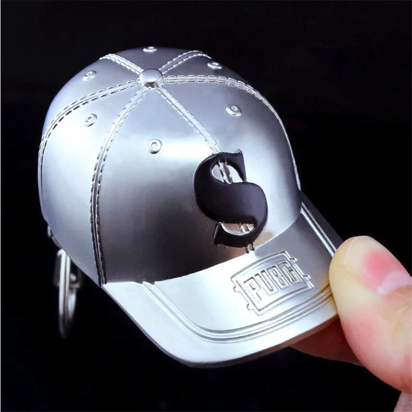  Game PUBG Classic Baseball Cap Playerunknown's Battlegrounds Cosplay Costumes Props Alloy Hat Armor