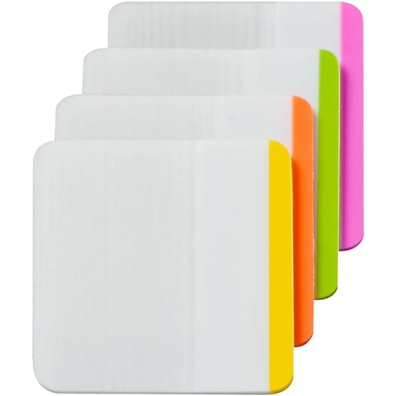 Plastic sticky notes stickers durable paste times archived labels classified files classified labels 3M post it 686F-1BB