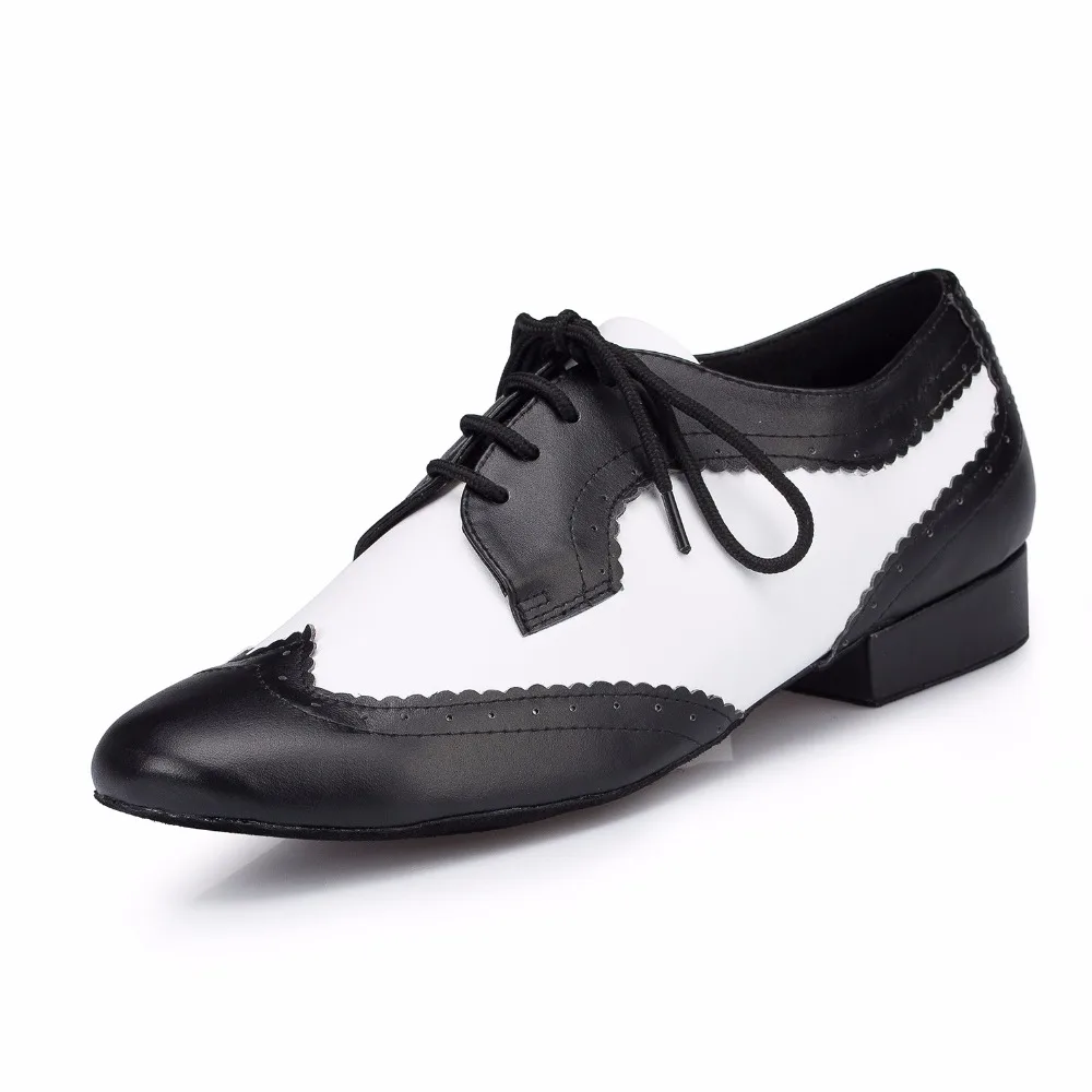 Brand Plus Size Men Dance Shoes Modern Men's Ballroom Latin Tango Dance ...