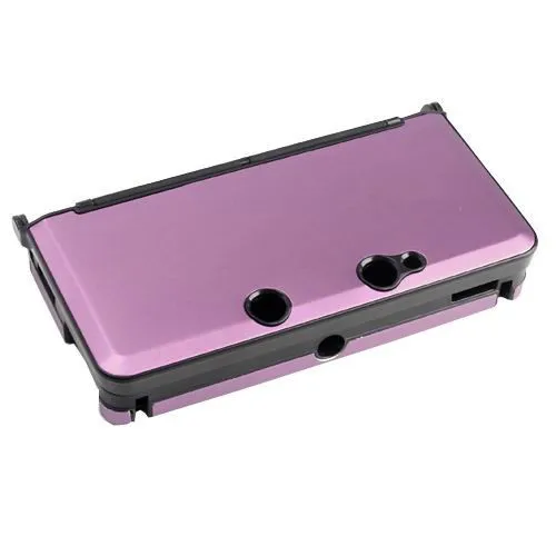 Pink Anti shock Hard Aluminum Metal Box Cover Case Shell for Nintendo