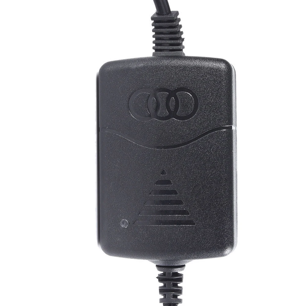 

Black 12V Lead-acid Battery Trickle Charger Full Automatic Car/Van/Motorcycle Intelligent Battery Charger