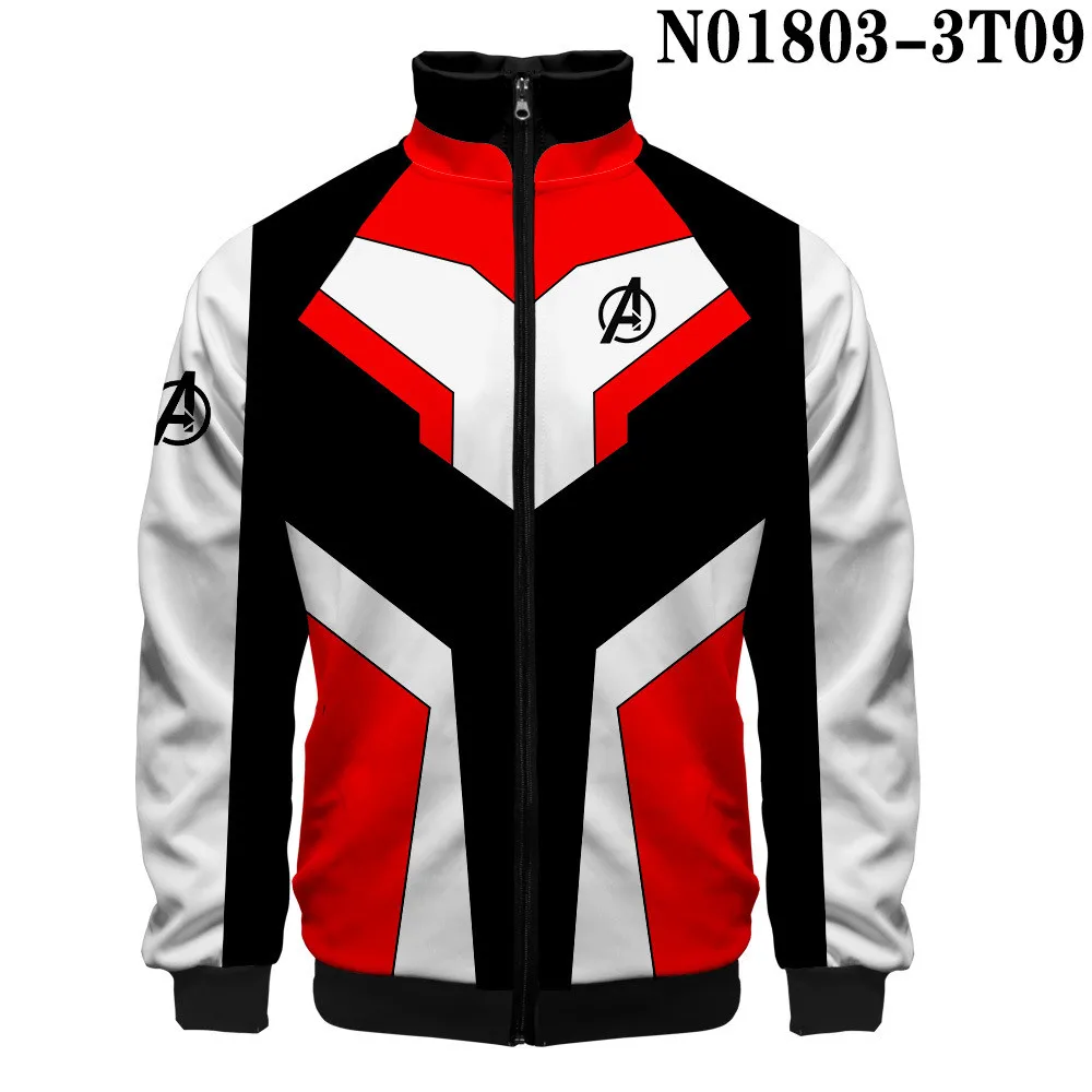 Hoodie Cosplay Avengers Endgame Quantum Realm Sweatshirt Jacket Advanced Tech Costumes Avengers End Game Hood Superhero Hoodies