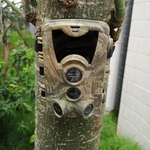 Беспроводная охотничья камера, Охотничья камера, Дикая камера s 16MP 1080P 0,3 s, триггер, отслеживание времени, наблюдение HC801A