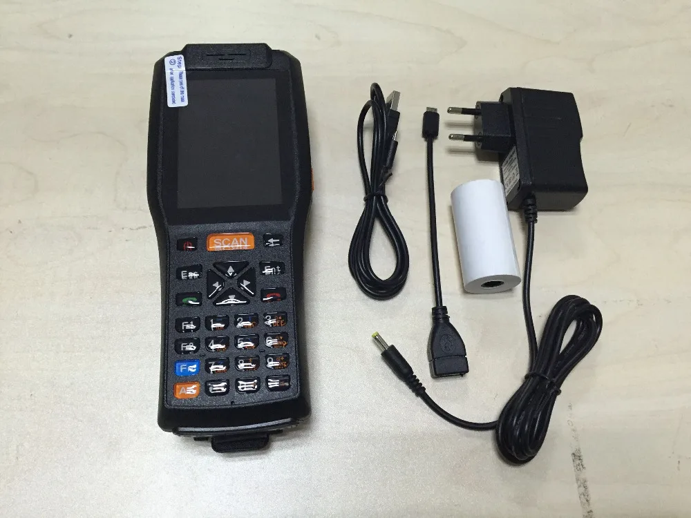 Термальный принтер Android5.1 POS 58 мм и сканер данных портативный терминал с 13 56 м NFC