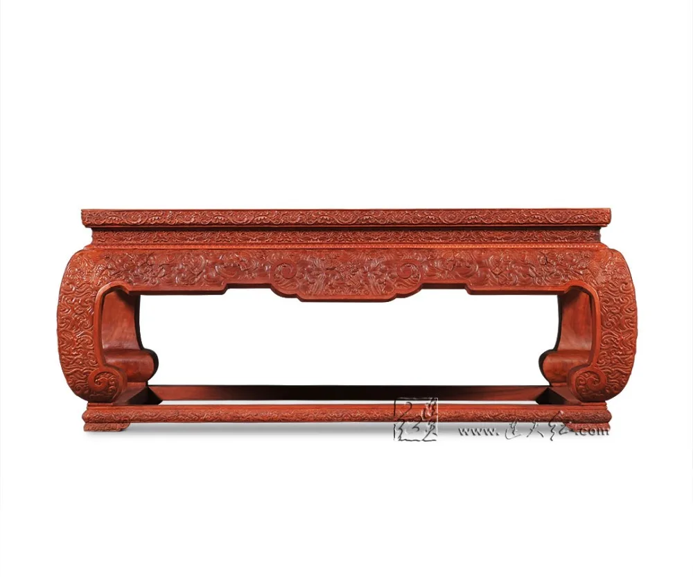 Japanese Style New Classic Dining Tables Rosewood Hotel Bar Home Living Room Low Desk Solid Wood Furniture Redwood Multifunction
