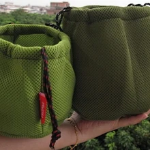 100 шт./партия, Высококачественная маленькая Сетчатая Сумка для ювелирных изделий, сетчатая Подарочная сумка, затягивающийся сетчатый мешок, сумка для косметики, телефона, ювелирных изделий