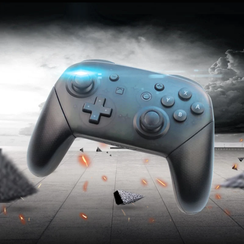 Wireless Gamepad Game joystick Controller For Nintendo Switch Pro NS Host Bluetooth Handle Support Somatosensory Vibration
