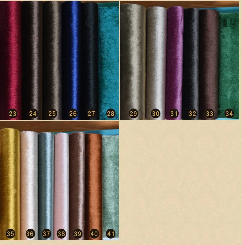 Пользовательские шторы высококлассные европейские Роскошные плотные однотонные итальянские фланелевые ткани занавески затемненные занавески Тюль N183
