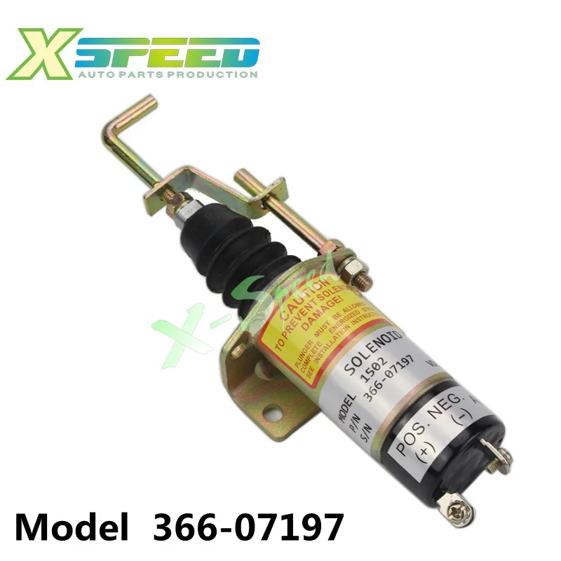 Fuel Shut Off Solenoid valve 1502 12V Shutdown Solenold Lister Petter LPW LPWS LPWT Engine Genset 366-07197 | Обустройство дома