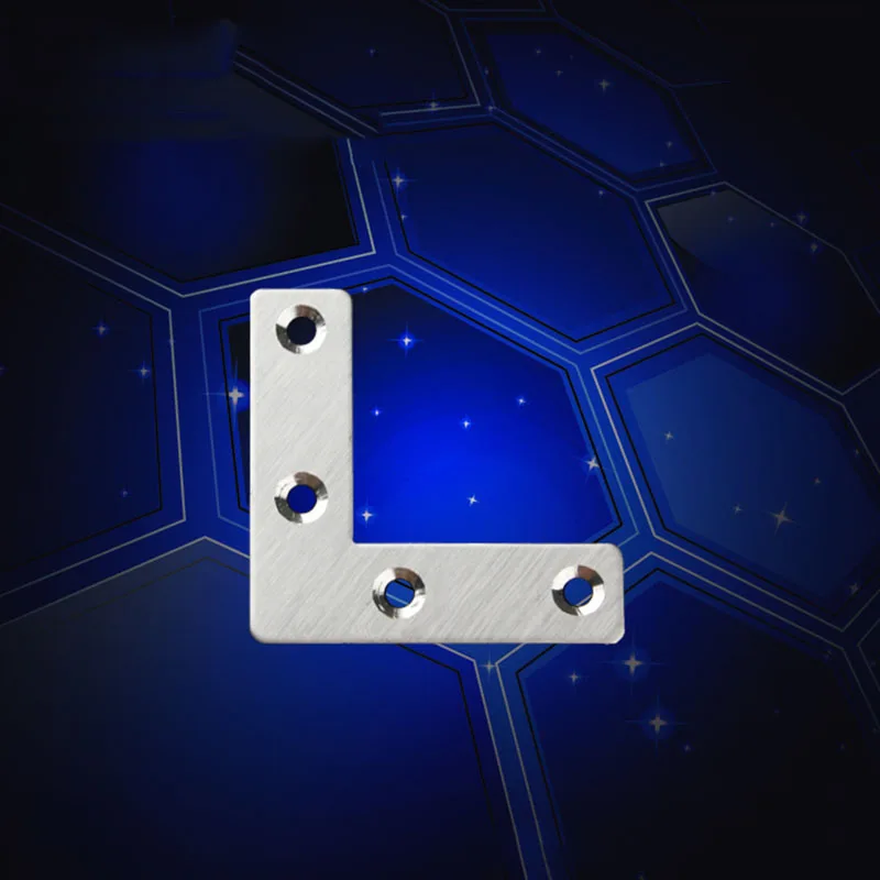 Stainless steel 50*50*14mm L shaped,corner bracket,fixed 90 angle