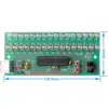 MCU patrón de visualización ajustable LED VU indicador de nivel amplificador Audio 16 LED Dual Channel lámpara azul luz DC 8 V a 12 V ► Foto 2/3