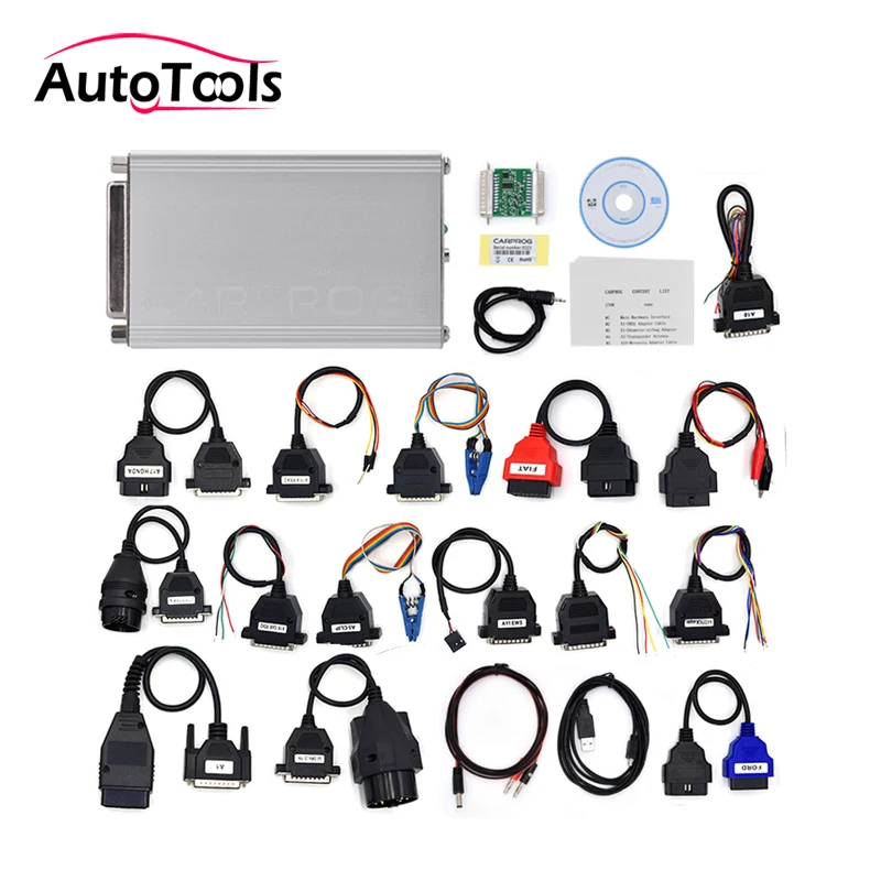 

Car airbag tool Professional CARPROG FULL V10.93 CAR PROG Programmer For Repair Tools With 21 Full Adapters