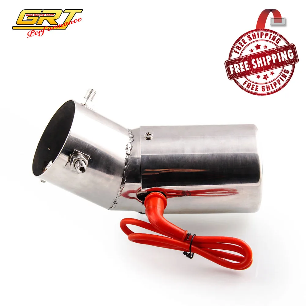 Buy Free shipping 1Pc Universal 70mm Car Elliptical Bend Spitfire Flaming LED