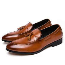 New Mens Loafer Flats shoes fashion Casual Shoes Genuine Leather Men Wedding Party Shoes outdoor Driving for Men Mocassin shoes цена New Mens Loafer Flats shoes fashion Casual Shoes Genuine Leather Men Wedding Party Shoes outdoor Driving for Men Mocassin shoes цены онлайн