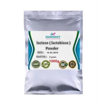

1000g lactose,milk sugar, lactin, lactobiose powder for being used as fermented milk,decomposed into galactose and glucose