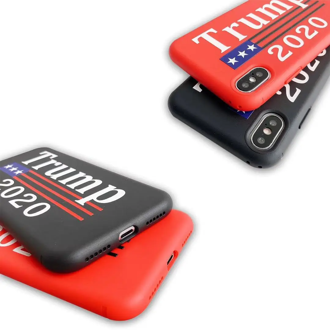 Роскошный Американский Трамп узор телефонные чехлы для iPhone 6 6s 7 8 плюс белый задняя крышка для iPhone X 10 XS XR MAX