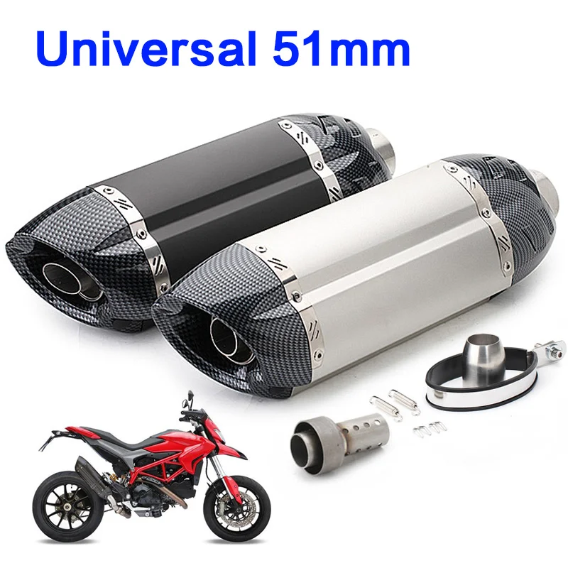 Motorcycle muffler exhaust pipe modified escapamento de moto exhaust