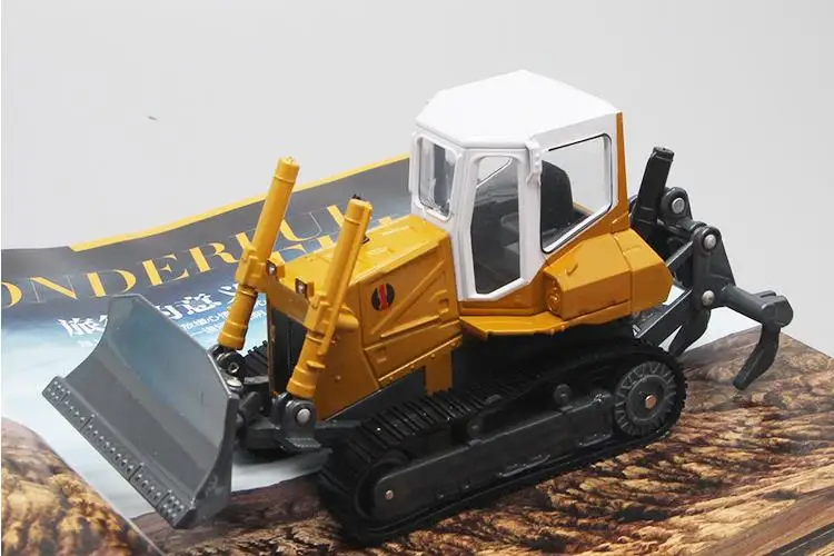 1:25 полнорамный сплав инженерный грузовик бульдозер модель, коллекция металлического литья модель игрушечной машины