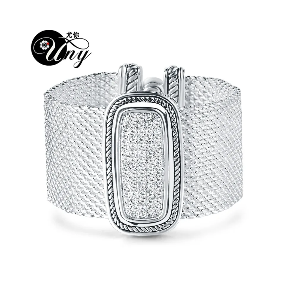 2. uny Ретро проложить кристаллы Браслеты дизайнер браслет вдохновил Личность сплава браслеты Винтаж антикварные ювелирные изделия браслет