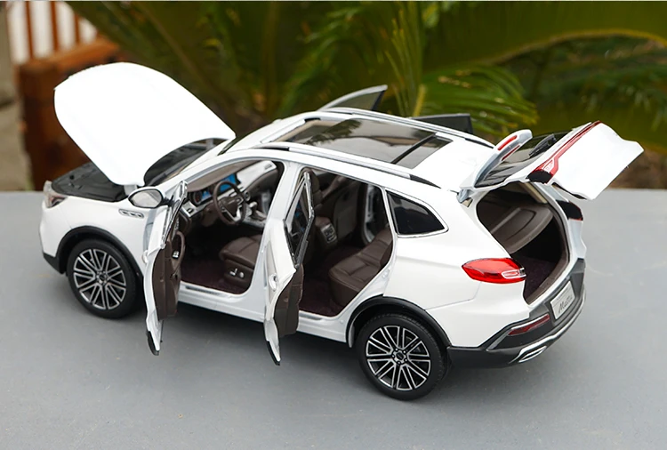 Изысканный подарок 1:18 Leopaard Mattu SUV модель автомобиля из сплава, высокая имитация литого металла Расширенная Коллекция Модель