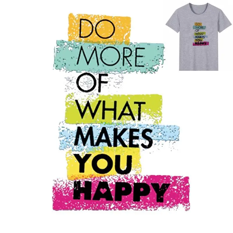 

18x25cm Fashion letters Iron On Patches Stickers Washable Appliques A-level Patch Heat Transfer For T-shirt DIY Accessory Clothe