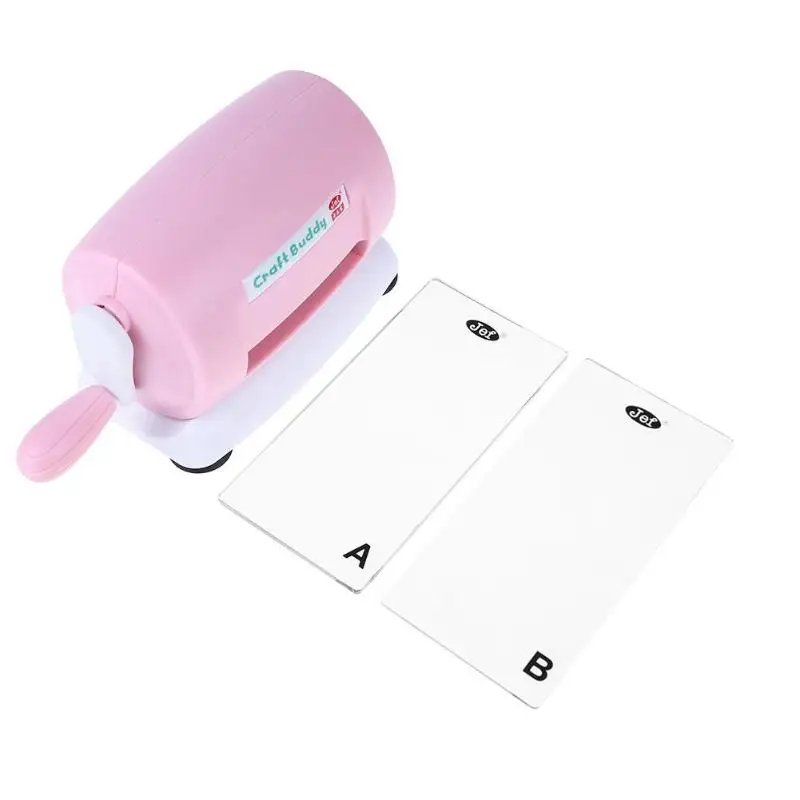 Высечная машина карта резак рельефное тиснение для скрапбукинга машина для резки DIY Инструменты домашняя бумага для скрапбукинга резак для карт - Цвет: pink