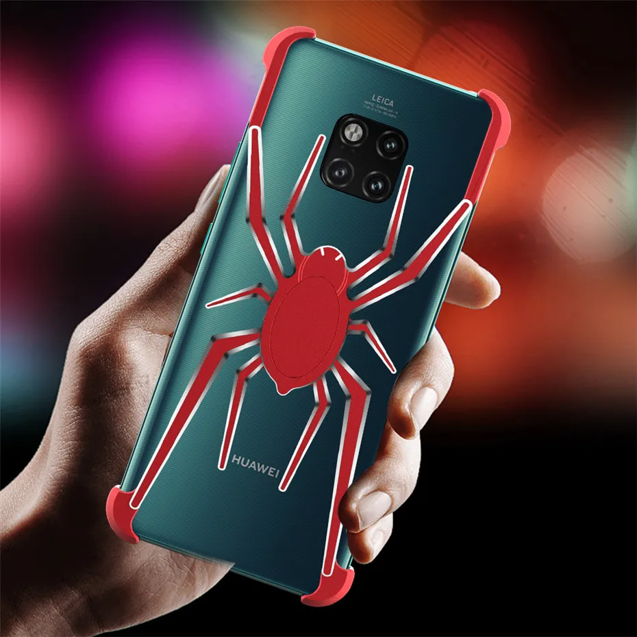 R-just Spider металлический бампер чехол для huawei mate 20 mate 20 Pro ударопрочный Алюминиевый сплав чехол Coque для huawei mate 20 Pro