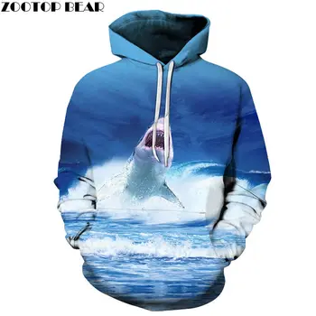 

Dolphin Flying 3D Printed Mens Pullover Hoodie 2019 New Pullover Sweatshirt Hoodies Mens Fashion Men Pullover Hoodie ZOOTOP BEAR
