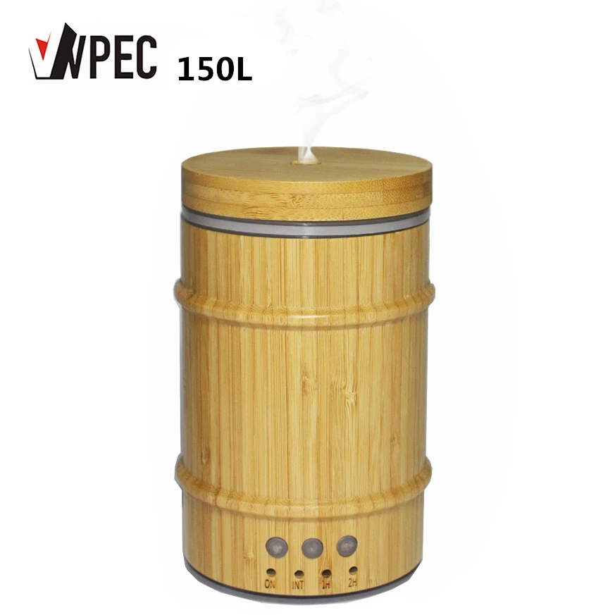 

VVPEC 150ml Wood Aroma Diffuser Aromatherapy Wood Grain Essential Oil Diffuser Ultrasonic Cool Mist Humidifier for Office Home