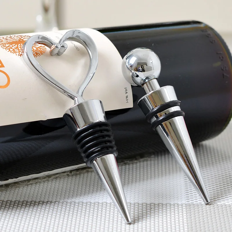 Home red wine stopper wine bottle stopper fresh stainless steel color