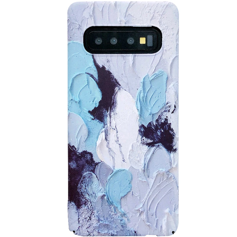 Твердый чехол YHBBCASES в стиле ретро с рисунком маслом для Samsung S10 S8 S9 Plus|Бамперы| |